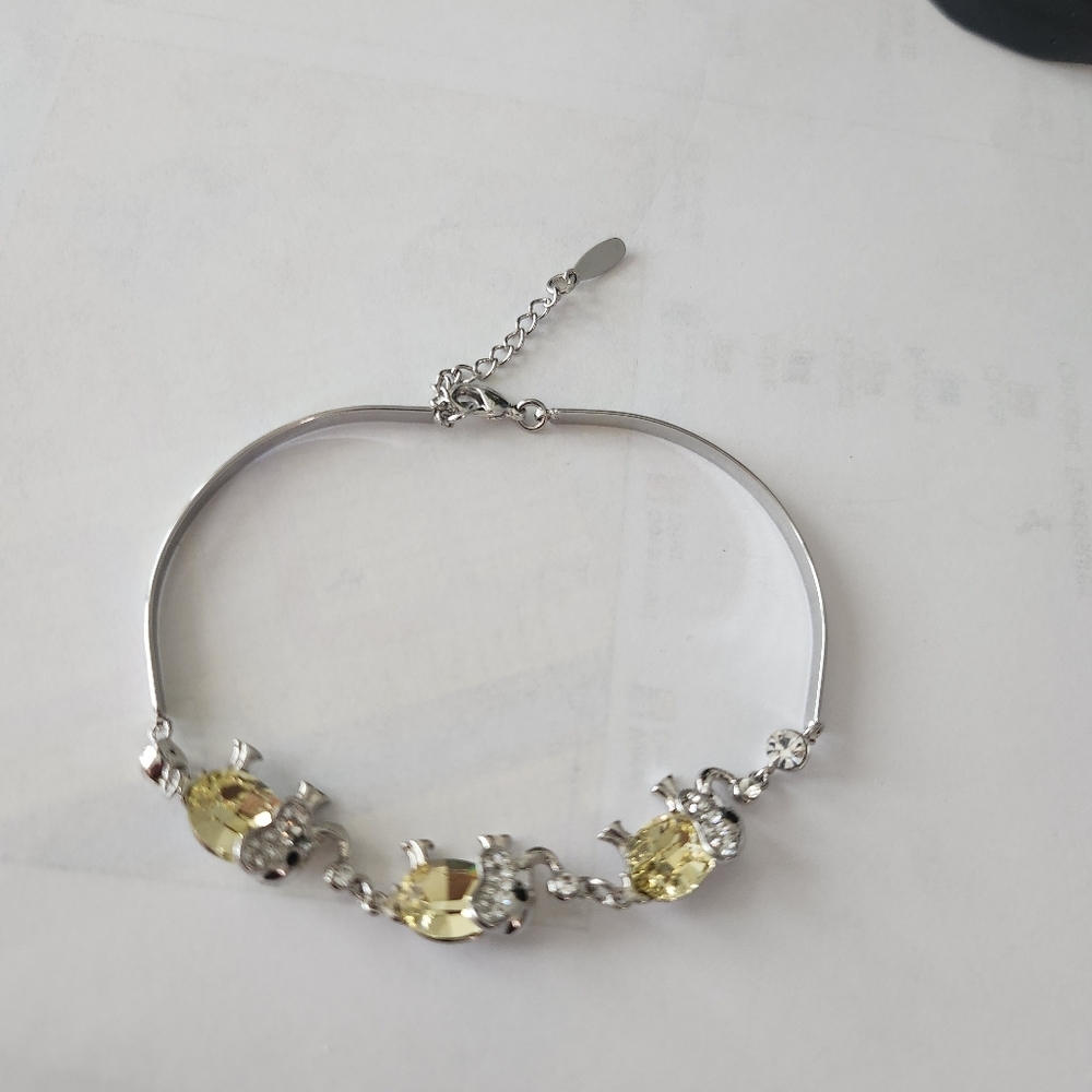 Elephants Bracelet 18k GP